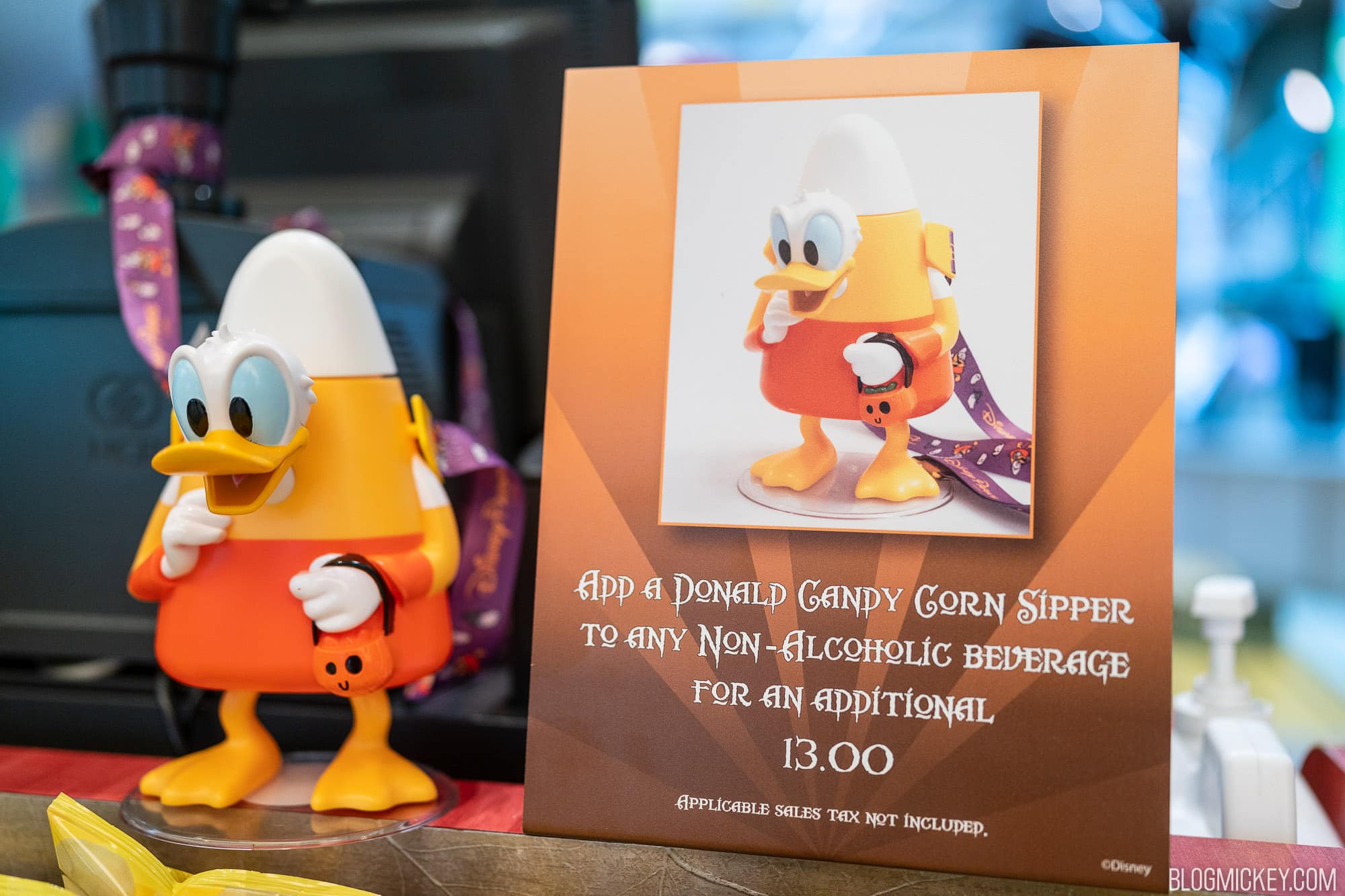 Donald Duck Candy Corn Sipper Now Available at Select Walt Disney World
