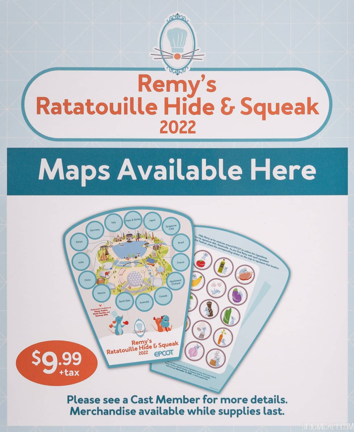 Prizes Revealed for Remy’s Ratatouille Hide & Squeak Scavenger Hunt at