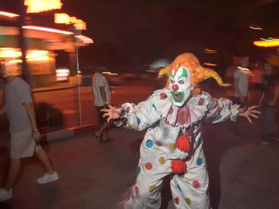 Jack the Clown at Halloween Horror Nights