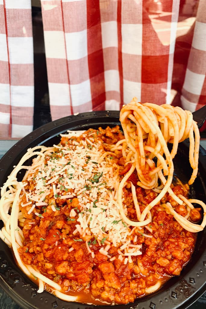 Louies Vegan Spaghetti Bolognese