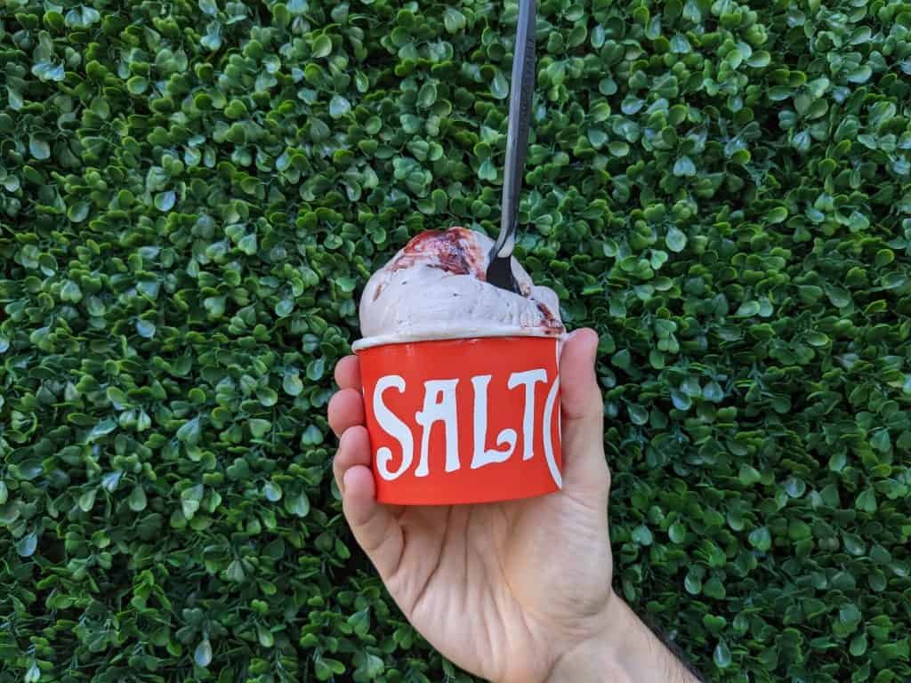 Strawberry Honey Balsamic with Black Pepper at Salt & Straw